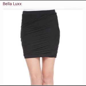 NWT Bella Luxx black mini skirt